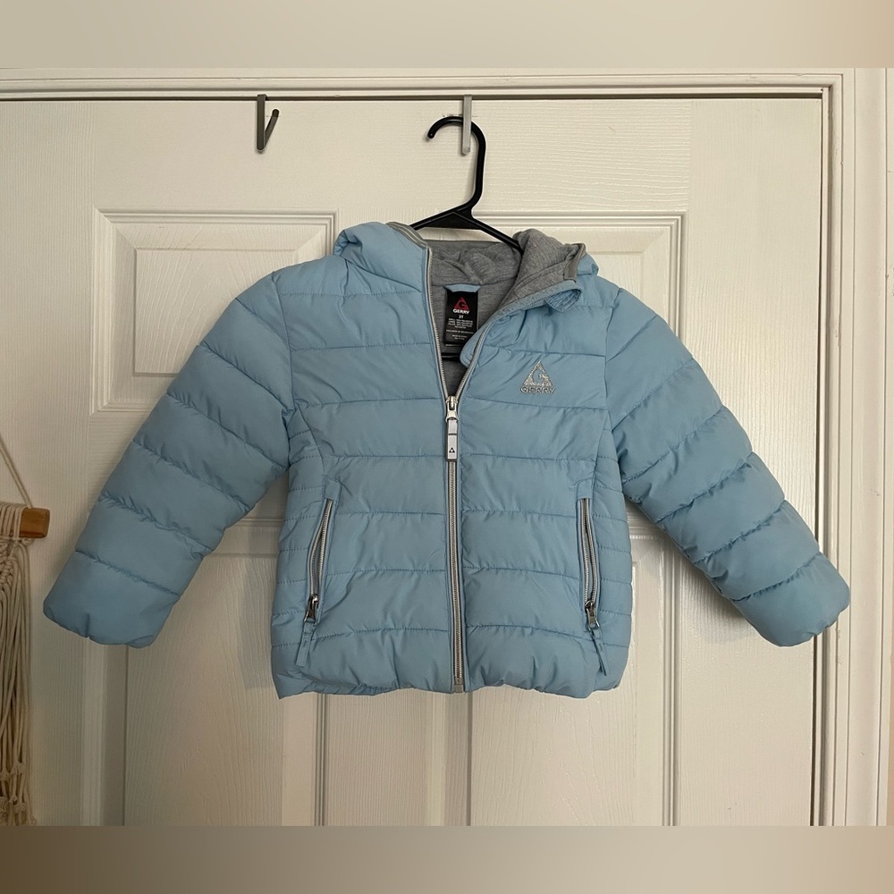 Gerry Weber Toddler Kids Light Blue Puffer Jacket size 3T